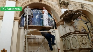 Dopo il furto del 2004, torna nel santuario la copia della tela dell&#039;apparizione a Maria Manca