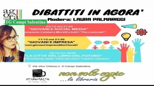 Ultimo “Dibattito in Agorà”, tema della serata: ‘La Città del Libro del futuro”