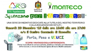 Squinzano per l&#039;Ambiente: oggi l&#039;evento “Porta, pesa e vinci” e la “Festa del Baratto”