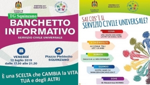 La prima volta del Servizio Civile a Squinzano. Banchetto informativo oggi in Piazza Plebiscito