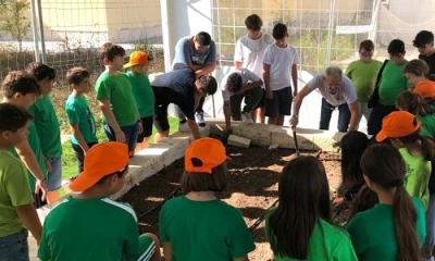 Progetto &quot;Aula Verde&quot; a Monteroni di Lecce: tra natura e semina fuori dalle aule tradizionali