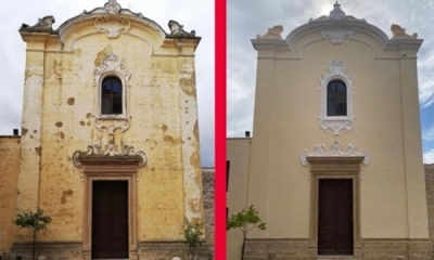 Campi Salentina, torna a splendere la cappella di Santo Oronzo