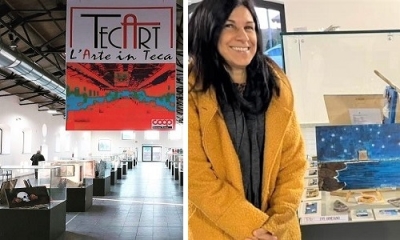 L&#039;artista squinzanese Evy Arnesano tra i venti partecipanti alla mostra &quot;TecArt - L&#039;arte in Teca&quot; di Roma