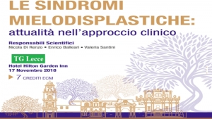 Oggi il convegno organizzato dalla FISM. “Sindromi mielodisplastiche: l’approccio clinico”