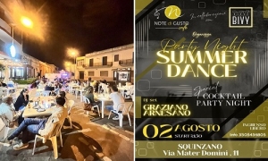 Il Party Night Summer Dance chiude i Venerdì in musica della caffetteria Note di Gusto dell&#039;estate 2024