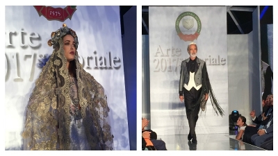 La sartoria Cordella sulla passerella dell&#039; “Arte Sartoriale 2017”: maestri d&#039;alta moda