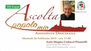 Assemblea diocesana all’Università, mons. Seccia consegna la Lettera pastorale alla Chiesa