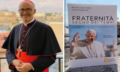 Il card. Michael Czerny presenta il volume &quot;Fraternità segno dei tempi. Il magistero sociale di Papa Francesco”