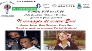 “Il coraggio di essere eroi”, l’incontro in nome di Falcone, Borsellino e Renata Fonte