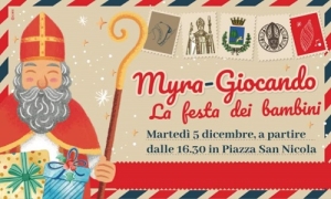 E&#039; il giorno dei bambini: con Myra-Giocando si entra nel vivo della Festa di San Nicola, precursore di Babbo Natale