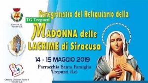 Due giorni di preghiera ai piedi del Reliquiario della Madonna delle Lacrime di Siracusa