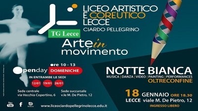 Terzo Open Day del Liceo artistico e coreutico: orientamento in ingresso e offerte formative