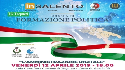 Scuola di Formazione Politica, quinto appuntamento: “L’Amministrazione digitale”