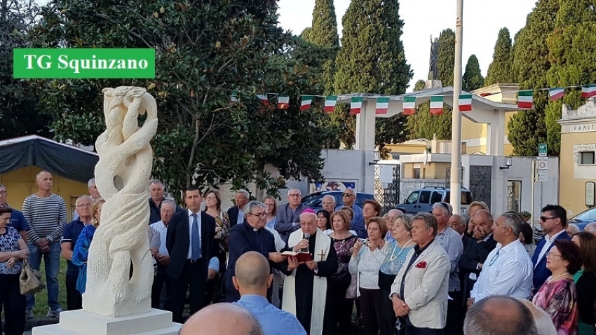 “L&#039;Abbraccio” compie un anno: lo scorso settembre l&#039;inaugurazione del Monumento