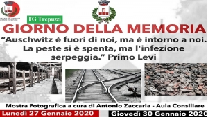 “Auschwitz è fuori di noi, ma è intorno a noi”. Anche Trepuzzi ricorda l&#039;Olocausto