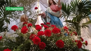 Si celebra la Madonna del Garofano con la processione e la ‘Festa te la Virdicula’ in Piazza