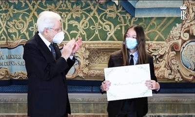 Regali di Natale per Tommy: da Mattarella il titolo di Alfiere della Repubblica, dai corazzieri tante emozioni