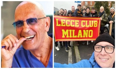 Il passato è anche presente: intitolato a Peppino Palaia un Lecce Club a Milano