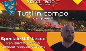 Riparte &quot;Tutti in Campo&quot;, la storica trasmissione sportiva dedicata al calcio dilettantistico salentino