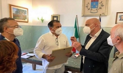 Il Sindaco Taurino avvia le procedure per conferire l&#039;Onorificenza &quot;Trepuzzi d&#039;Onore&quot; a Fefè De Giorgi