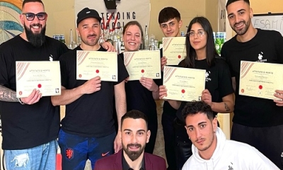 Aperti i corsi di bartending nella scuola dello squinzanese Vincenzo Longo, un curriculum prestigioso in Italia e nel mondo