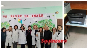 Le mamme della Montessori acquistano una stampante per la scuola. Oggi la consegna