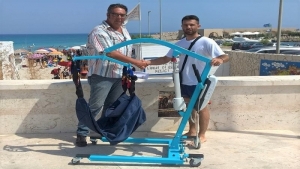 Lido “La terrazza tutti al mare!”, la Asl consegna altri ausili per le persone affette da SLA