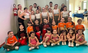 Gli allievi della scuola di ballo Evolution Dance di Squinzano trionfano al Campionato Italiano 2024 a Francavilla