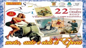 Il cuore torna sempre al passato: a Campi Salentina sfilano auto e moto d&#039;epoca