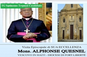 Mons. Quesnel, Vescovo di Haiti, arriva nel Salento per tre giorni di incontri e celebrazioni