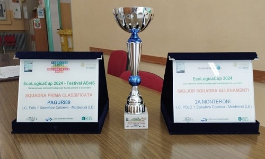 Classi monteronesi conquistano il primo posto alle gare nazionali on line “EcoLogicaCup e Festival dello Sviluppo Sostenibile”