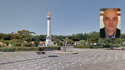 Ancora atti vandalici a Trepuzzi, scardinata una panchina nella piazza centrale