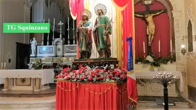 Solenni festeggiamenti in onore dei SS. Cosma e Damiano, i medici del III secolo