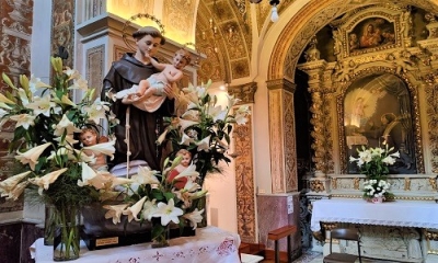 Statue e tele nelle chiese a Squinzano: il primato è di Sant&#039;Antonio da Padova